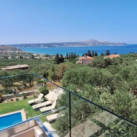 Sea View Manolis With Private Pool Near The * Kalyves